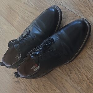 Deer Stags Boys Size 5 1/2 Classic Black Oxfords